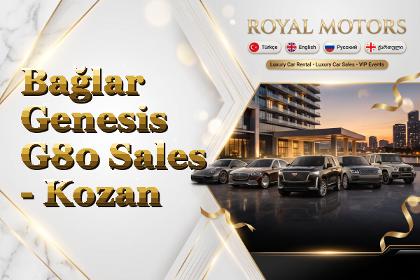 Bağlar Genesis G80 Sales - Kozan