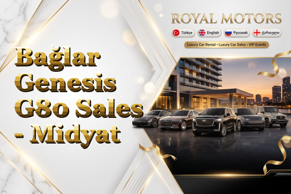 Bağlar Genesis G80 Sales - Midyat