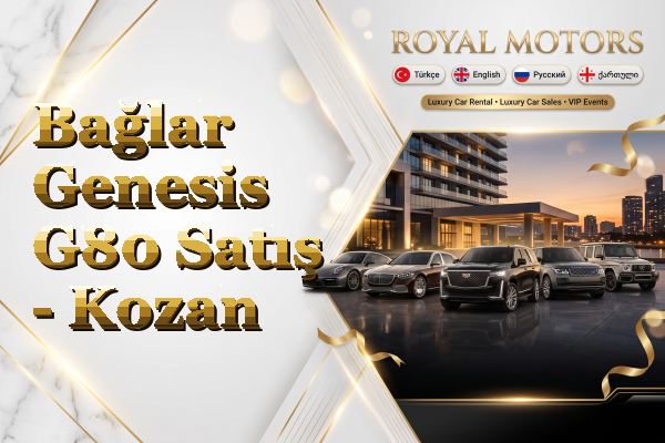 Bağlar Genesis G80 Satış - Kozan