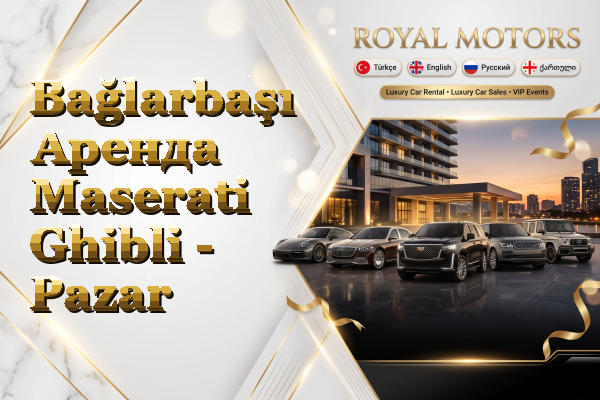 Bağlarbaşı Аренда Maserati Ghibli - Pazar