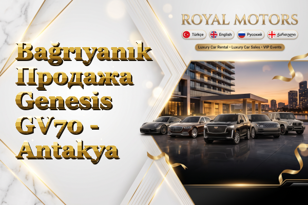 Bağrıyanık Продажа Genesis GV70 - Antakya