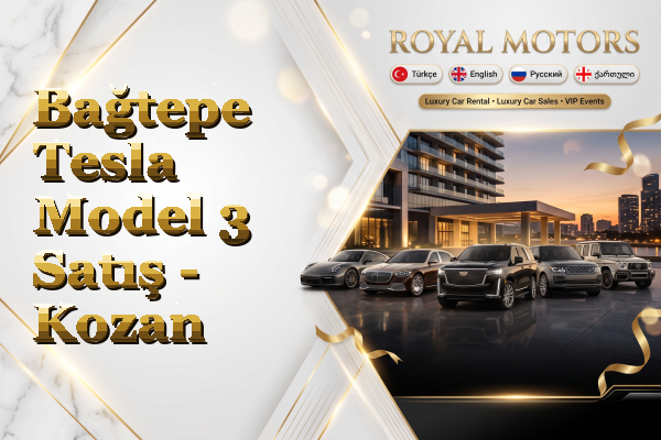 Bağtepe Tesla Model 3 Satış - Kozan