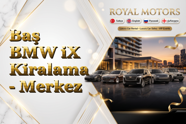 Baş BMW iX Kiralama - Merkez