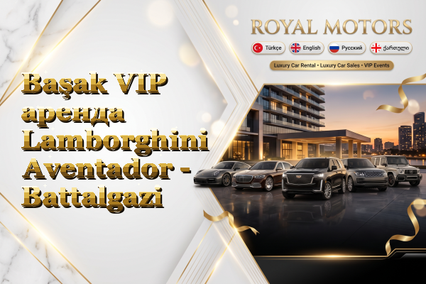 Başak VIP аренда Lamborghini Aventador - Battalgazi