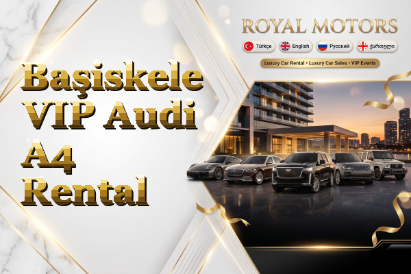 Başiskele VIP Audi A4 Rental