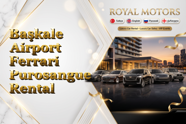 Başkale Airport Ferrari Purosangue Rental