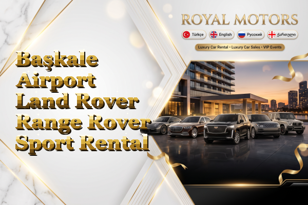 Başkale Airport Land Rover Range Rover Sport Rental