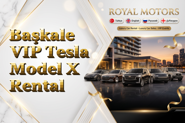 Başkale VIP Tesla Model X Rental