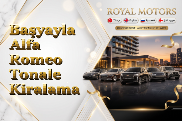Başyayla Alfa Romeo Tonale Kiralama