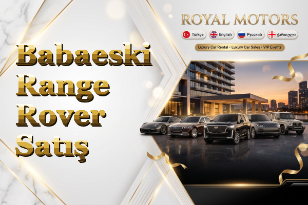 Babaeski Range Rover Satış