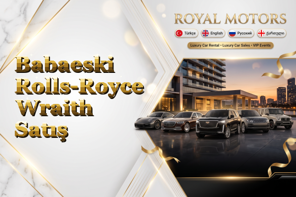 Babaeski Rolls-Royce Wraith Satış