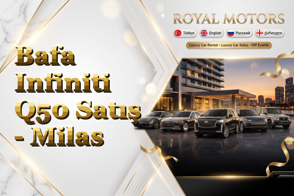 Bafa Infiniti Q50 Satış - Milas