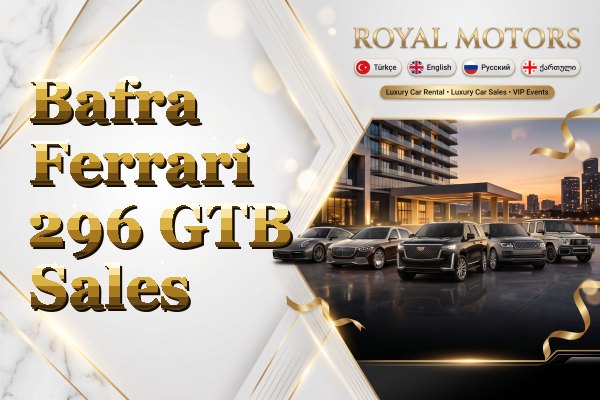Bafra Ferrari 296 GTB Sales