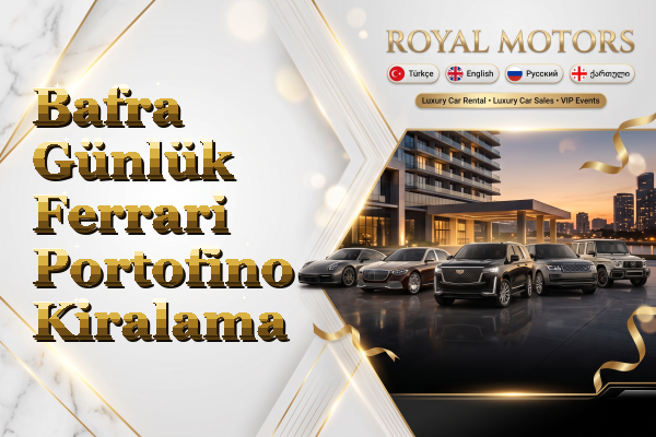 Bafra Günlük Ferrari Portofino Kiralama