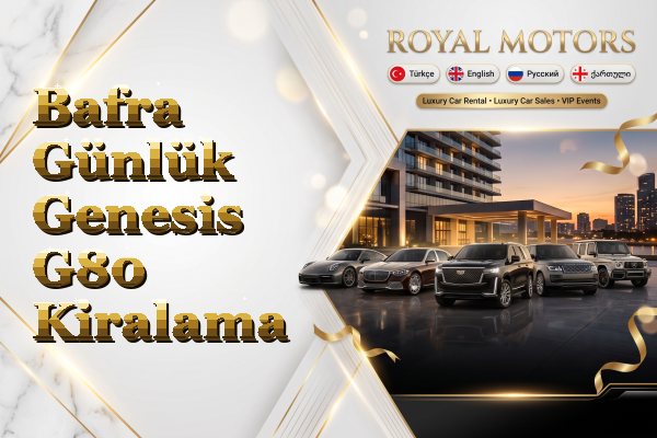 Bafra Günlük Genesis G80 Kiralama