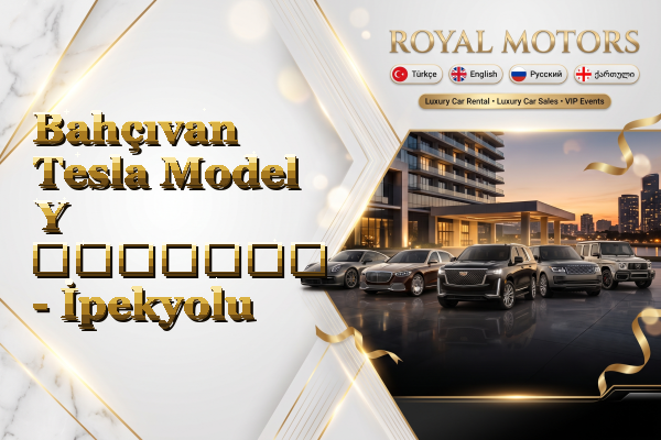 Bahçıvan Tesla Model Y გაყიდვა - İpekyolu