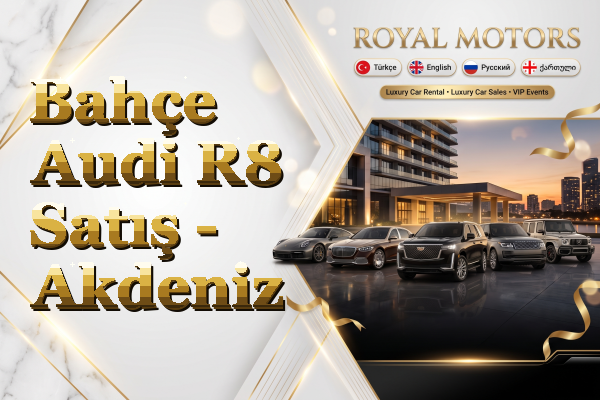 Bahçe Audi R8 Satış - Akdeniz