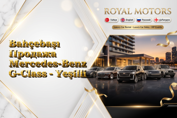 Bahçebaşı Продажа Mercedes-Benz G-Class - Yeşilli
