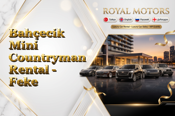 Bahçecik Mini Countryman Rental - Feke