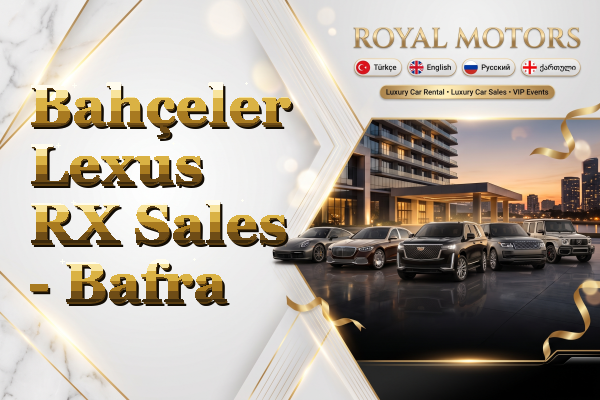 Bahçeler Lexus RX Sales - Bafra