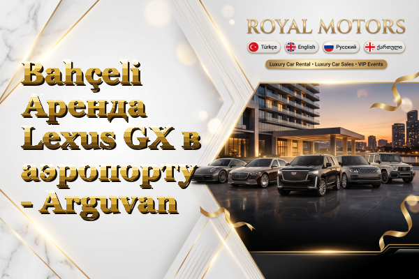 Bahçeli Аренда Lexus GX в аэропорту - Arguvan