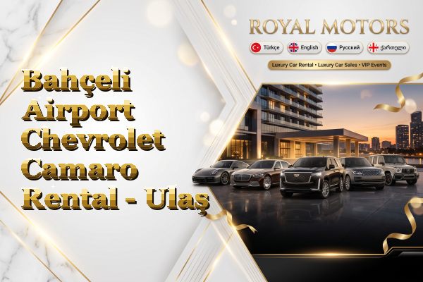 Bahçeli Airport Chevrolet Camaro Rental - Ulaş