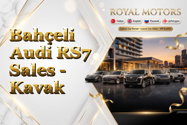 Bahçeli Audi RS7 Sales - Kavak