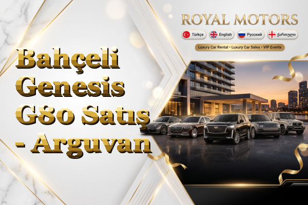 Bahçeli Genesis G80 Satış - Arguvan