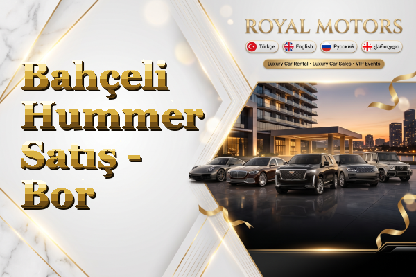 Bahçeli Hummer Satış - Bor