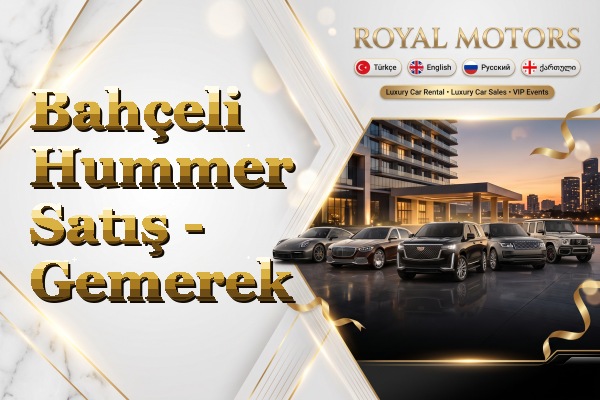 Bahçeli Hummer Satış - Gemerek