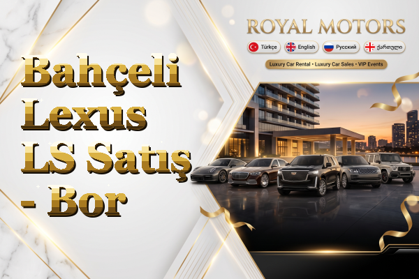 Bahçeli Lexus LS Satış - Bor