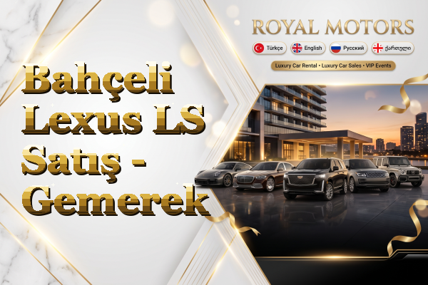 Bahçeli Lexus LS Satış - Gemerek
