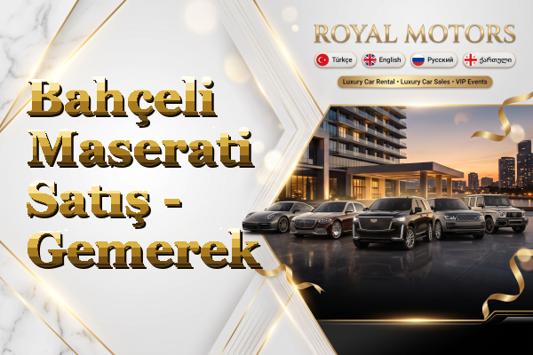 Bahçeli Maserati Satış - Gemerek