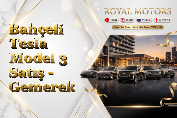Bahçeli Tesla Model 3 Satış - Gemerek
