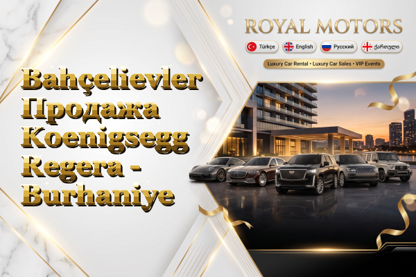 Bahçelievler Продажа Koenigsegg Regera - Burhaniye