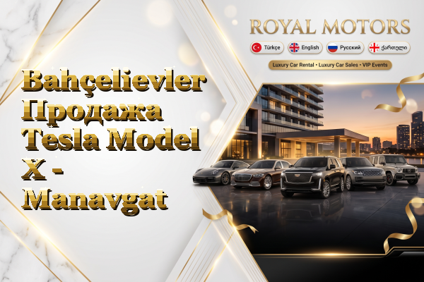 Bahçelievler Продажа Tesla Model X - Manavgat