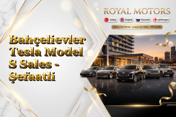 Bahçelievler Tesla Model S Sales - Şefaatli