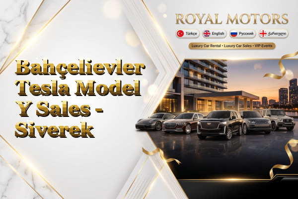Bahçelievler Tesla Model Y Sales - Siverek