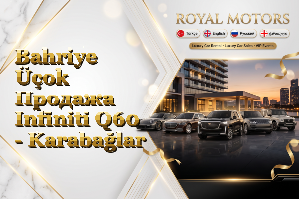 Bahriye Üçok Продажа Infiniti Q60 - Karabağlar