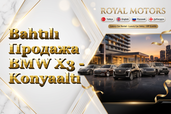Bahtılı Продажа BMW X3 - Konyaaltı