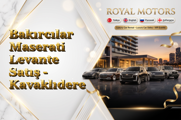 Bakırcılar Maserati Levante Satış - Kavaklıdere