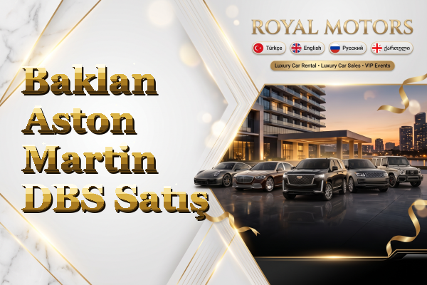 Baklan Aston Martin DBS Satış