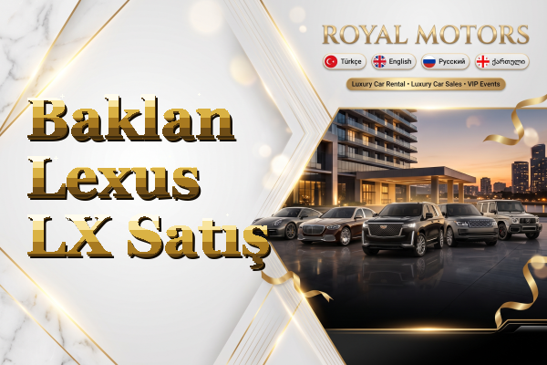 Baklan Lexus LX Satış