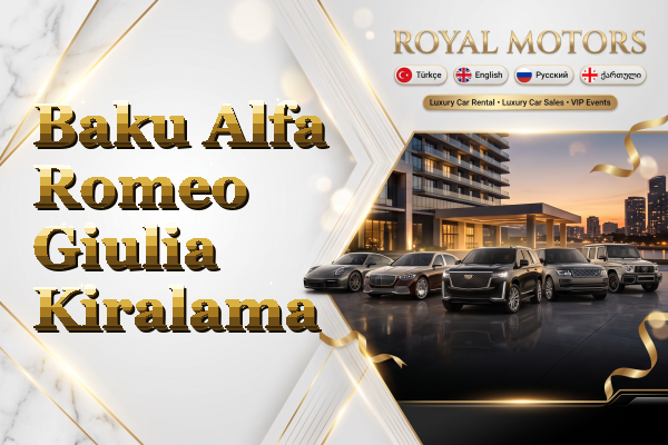 Baku Alfa Romeo Giulia Kiralama