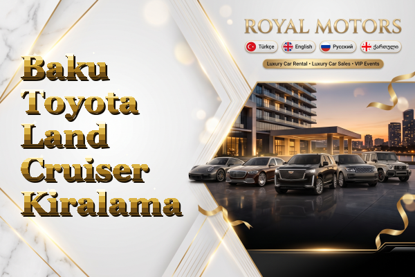 Baku Toyota Land Cruiser Kiralama