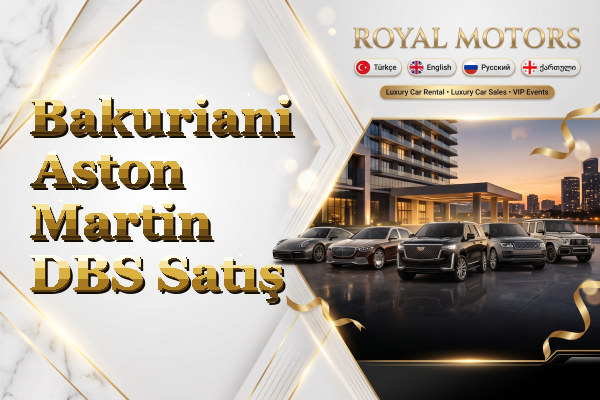 Bakuriani Aston Martin DBS Satış