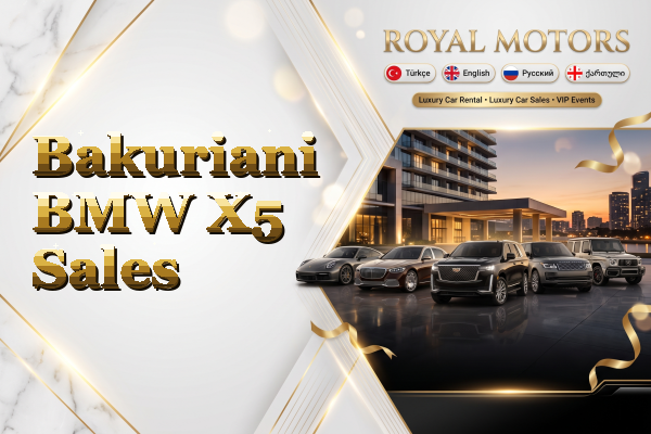 Bakuriani BMW X5 Sales