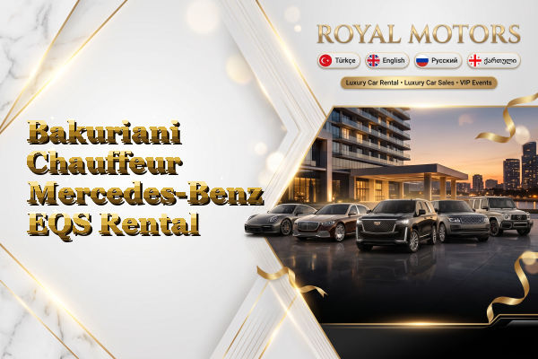Bakuriani Chauffeur Mercedes-Benz EQS Rental