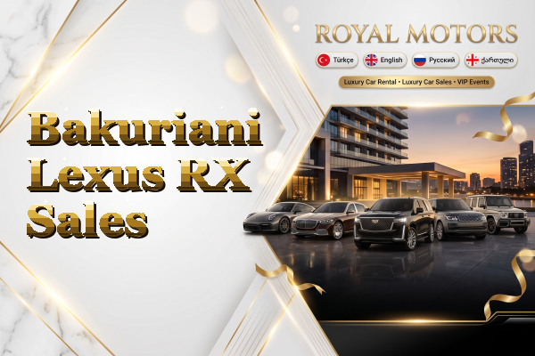 Bakuriani Lexus RX Sales