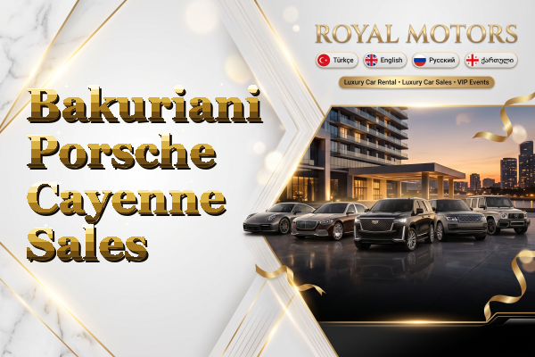 Bakuriani Porsche Cayenne Sales